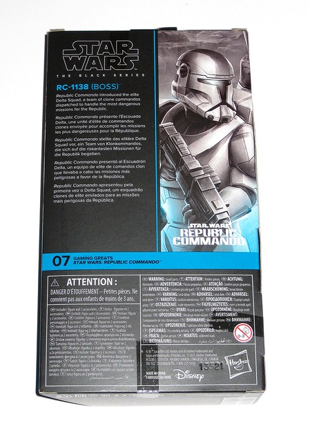 rc-1138 boss star wars the black series 6 inch zing exclusive gaming greats 07 republic commando basic action figures hasbro 2022 misb b