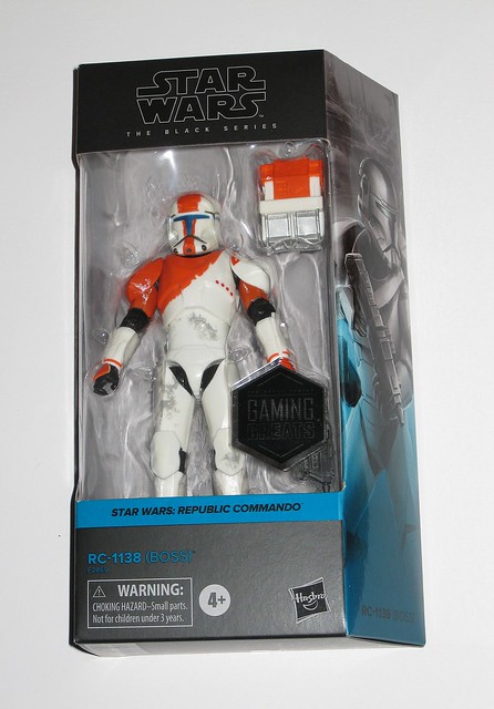 rc-1138 boss star wars the black series 6 inch zing exclusive gaming greats 07 republic commando basic action figures hasbro 2022 misb a