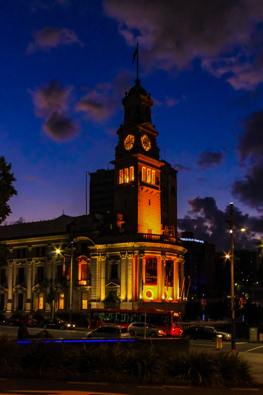 Das Rathaus von Auckland