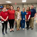 2020-02-19: The Filgueira Lab demonstrated our Marie Kondo folding techniques as we volunteered together at the Houston Children's Charity where "Our kids are everybody’s kids".