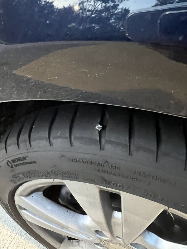 Tire Punctured