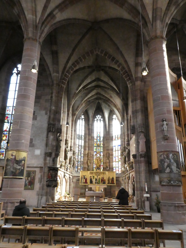 Interior of the Church of Our Lady, Nuremberg