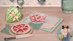 [Cat-Noodle] Sweetheart Watermelon Set @ Mainstore! #FarmersMarket