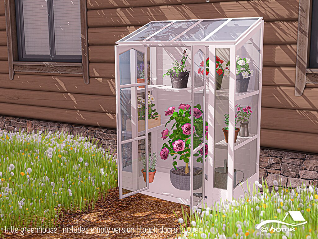 @home little greenhouse  SL Home Decor Weekend