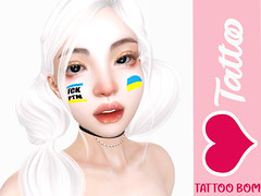 <Love Tattoo> Ukraine FCKPTN BOM Tattoo