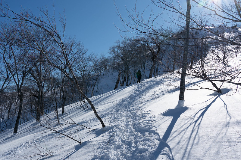 谷川岳の雪山登山