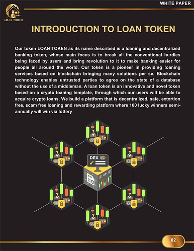 LoanToken-best crypto loans provider