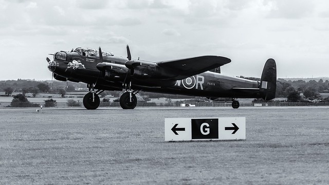 Avro Lancaster of RAF Battle of Britain Day Memorial Flight