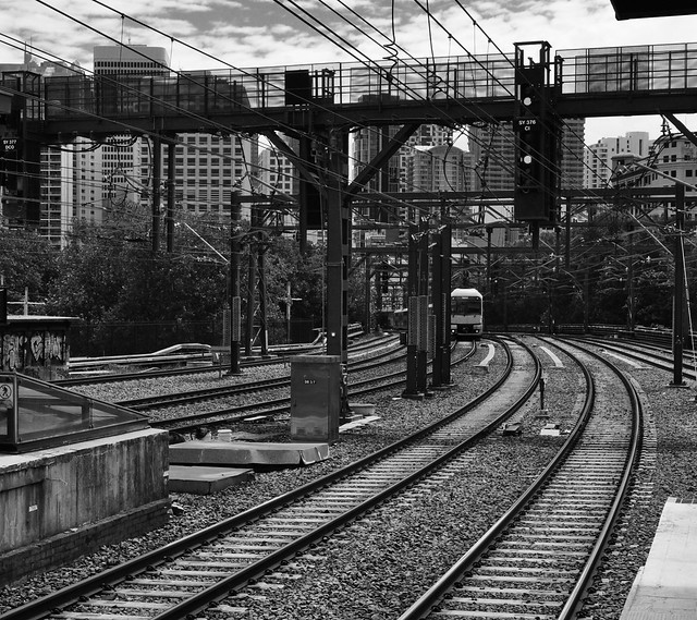 Downtown Train Tracks
