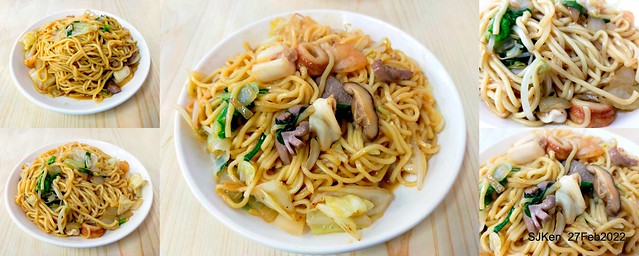 (台北六條通美食)「吳師大眾飯店」(Hot  fried dishes, noodle  & soup store), Taipei, Taiwan, SJKen, Feb 27, 2022.