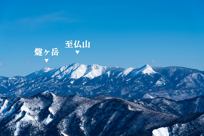 谷川岳の雪山登山