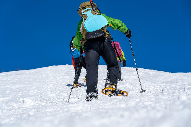 谷川岳の雪山登山