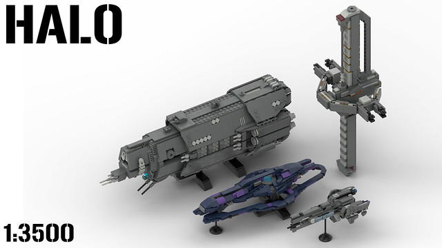 LEGO HALO | Covenant SDV Corvette - 1/3500