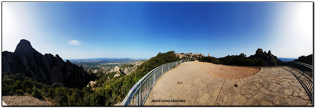 Mirador de la Serra de les Paparres, Massís de Montserrat (el Bages / l'Anoia, Catalunya)