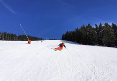 Červená sjezdovka Slalomák