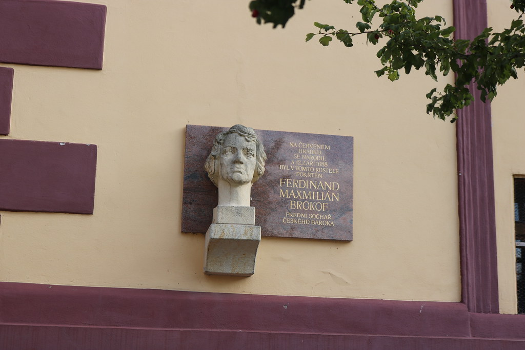 pomník Ferdinanda Maxmiliána Brokofa v Jirkově