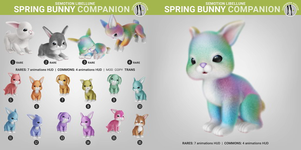 SEmotion Libellune Spring Bunny Companion