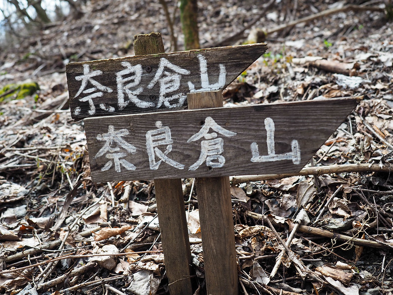 奈良倉山の登山