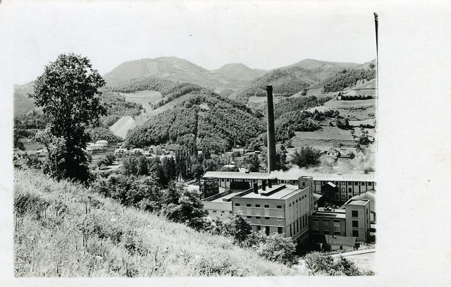 Postcard of a factory in   Crișcior / Kristyor, Romania