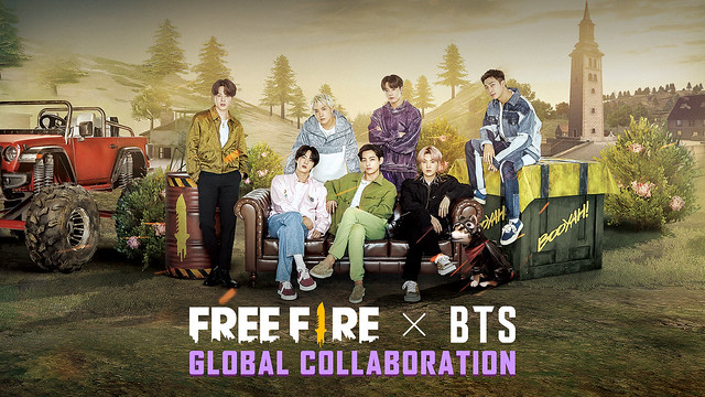 Free Fire x BTS Global Collaboration