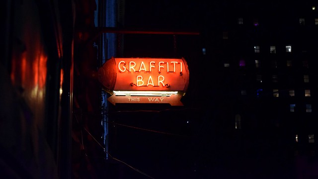 Sign for Graffiti Bar [01]
