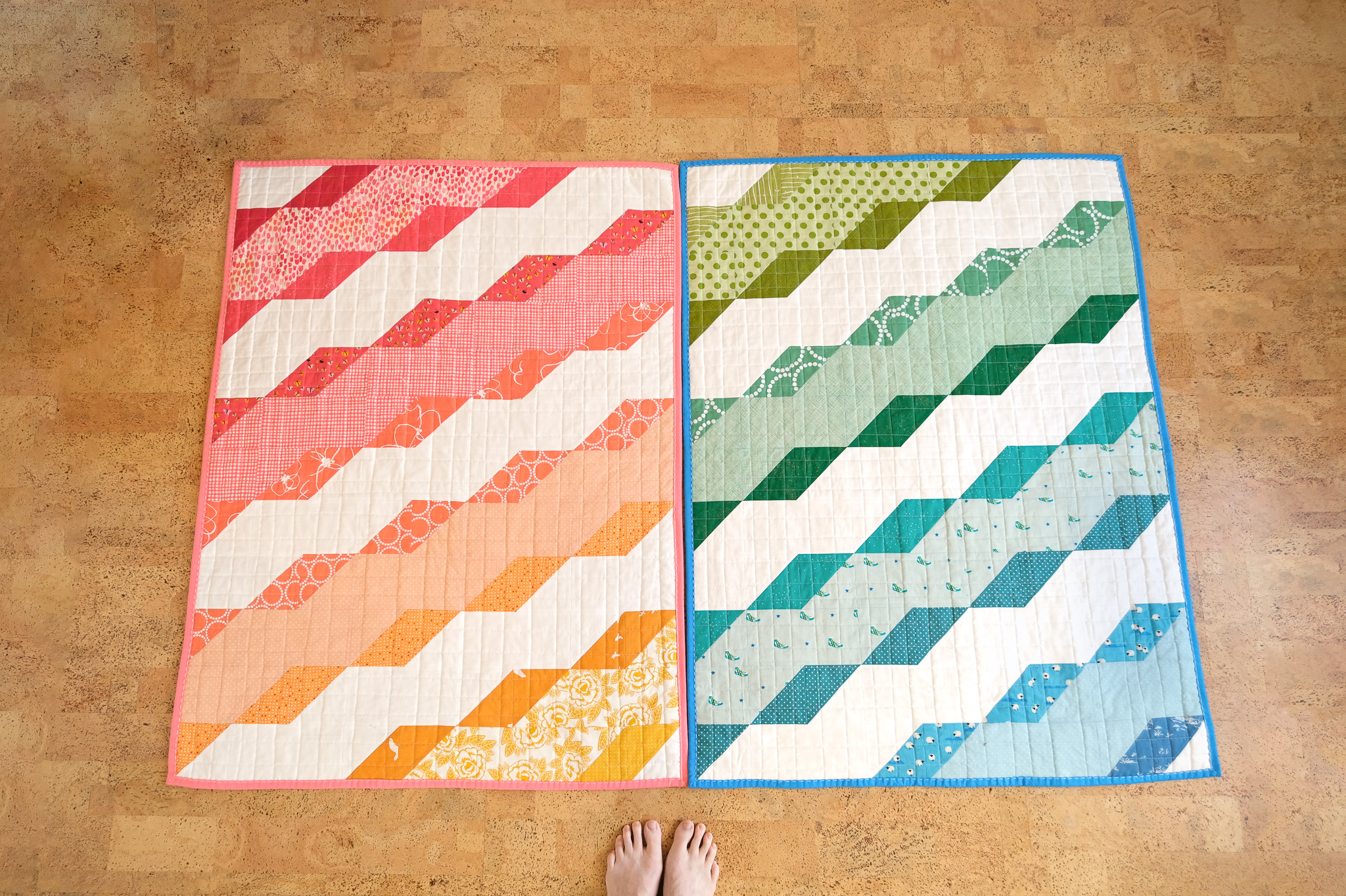 Twin Diana Quilts - Kitchen Table Quilting
