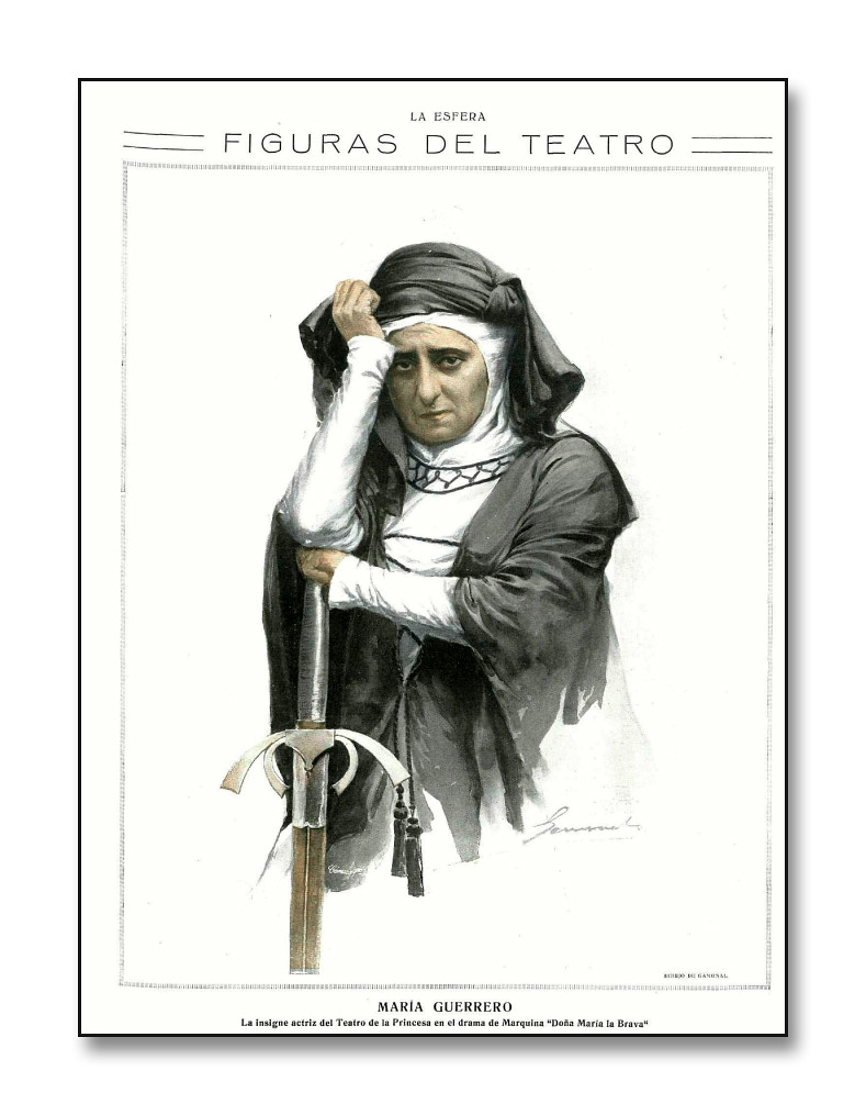 María Guerrero, La Esfera, 1914, Teatro, actriz