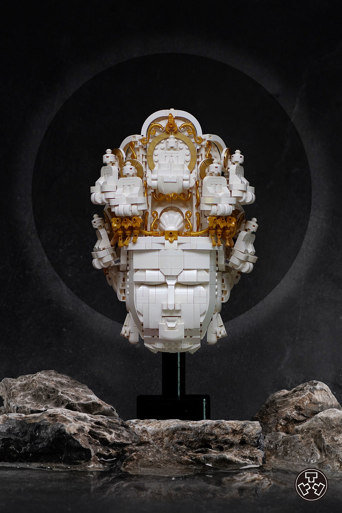 LEGOMOC-Head of a Bodhisattva