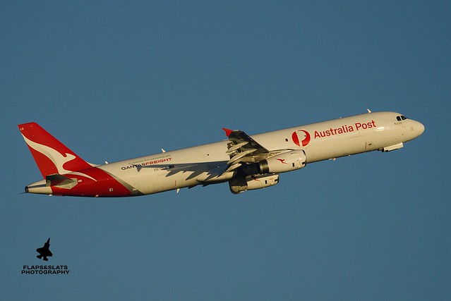 VH-ULD A321 P2F Qantas Freight YBBN