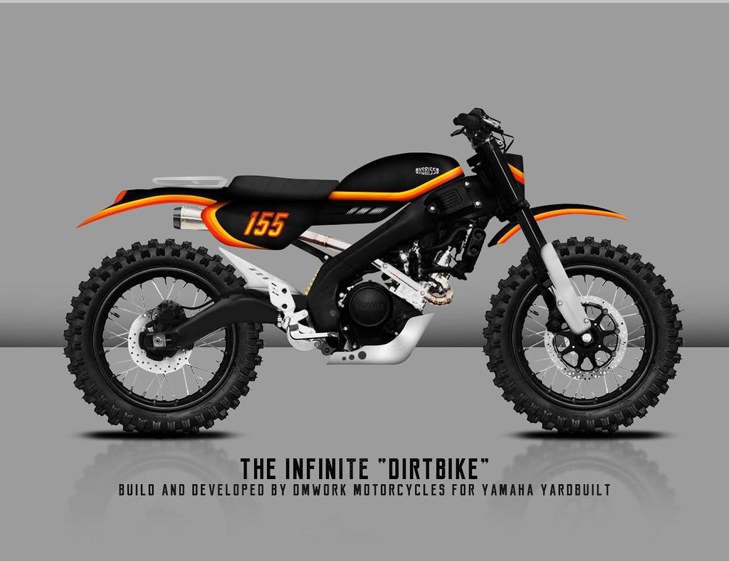 Desain Custom XSR 155 “Infinite Dirtbike” Karya DM Work Motorcycle di Program Yamaha Yard Built