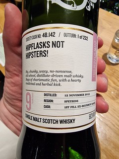 SMWS 48.142 - Hipflasks not Hipsters!