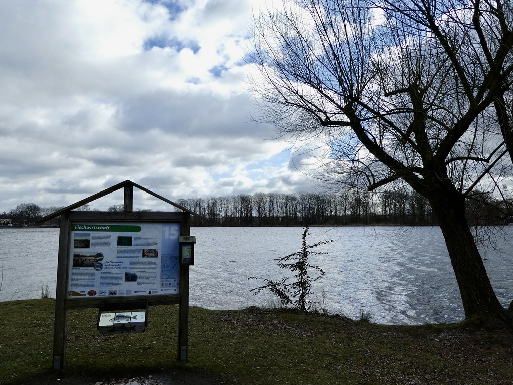 The Dutzendteich Lake beside the Nuremberg Rally Grounds