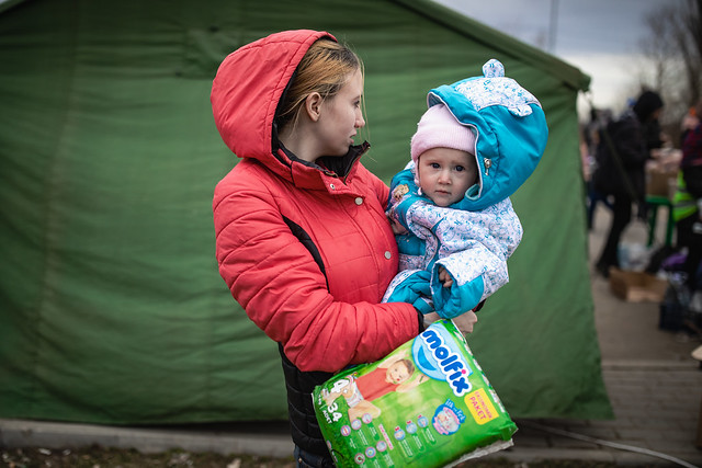 Palanca/ Moldova: Refugees from Ukraine