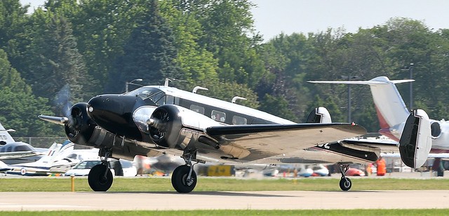 Beech C-45 Expeditor N9840Z  USAAF 44-47393 & 52-10956