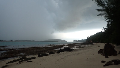 Rain from Pulau Tekukor