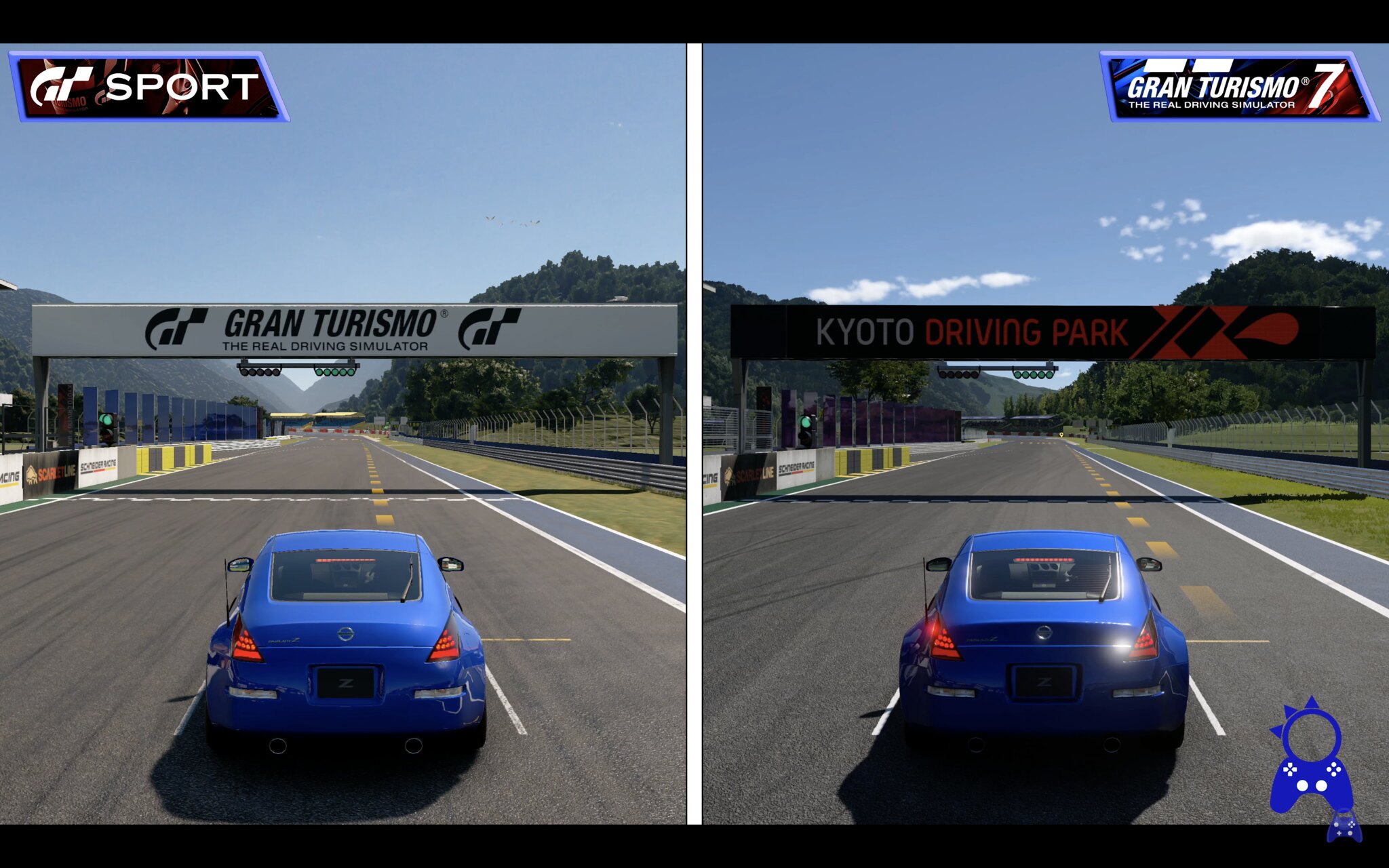 Gran Turismo 7 vs GT Sport Rain Effect PS5 Graphics Comparison - Impreza  WRX STI '14 / Red