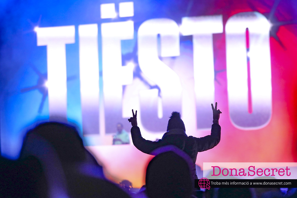 Tiësto, l’astre de la música electrònica, conquereix el Principat