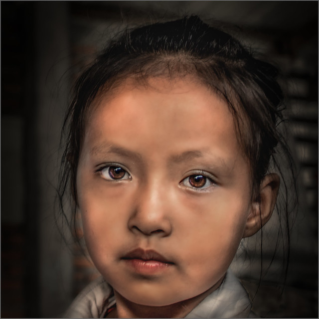 Lao schoolgirl