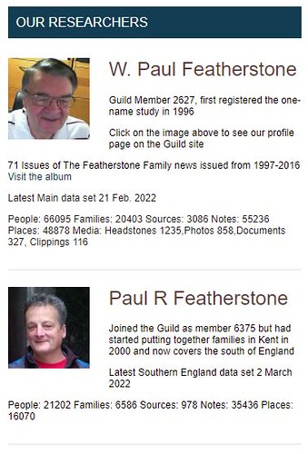 2 March 2022 Featherstone Society