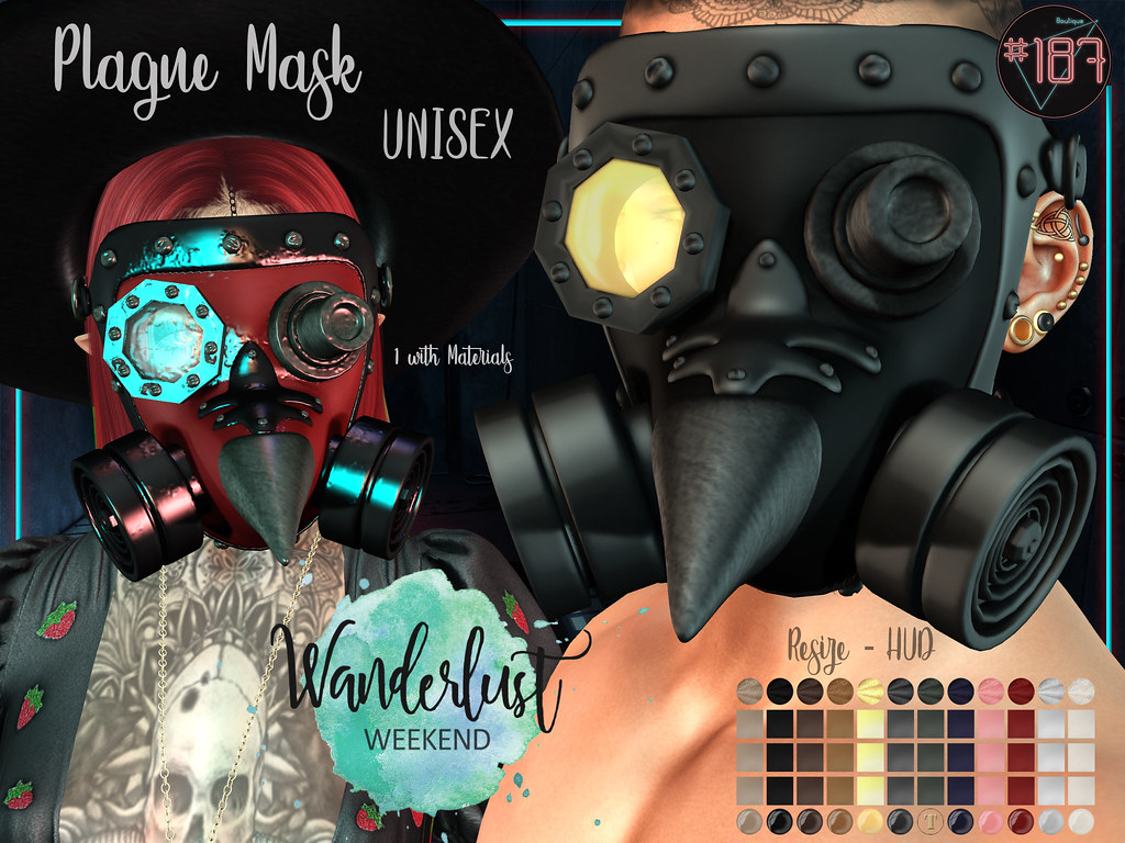 #187# Plague Mask for WANDERLUST