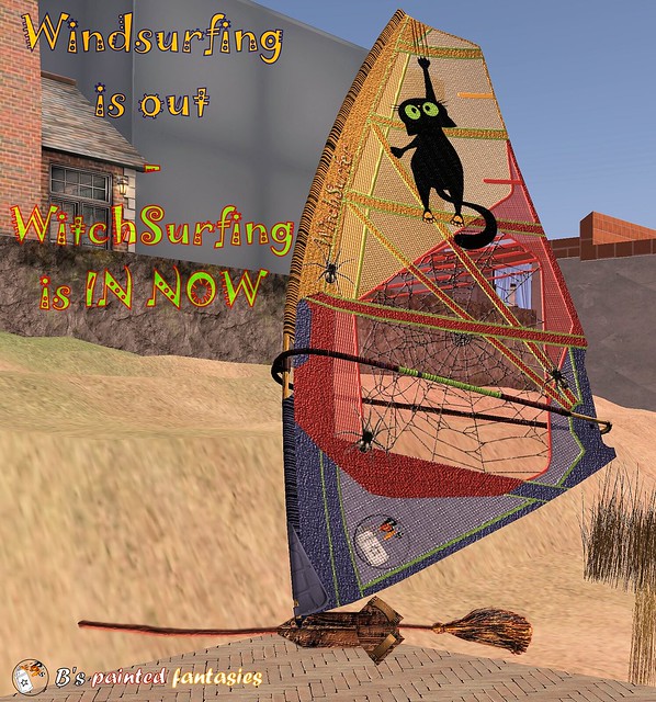 Windsurfing is out - WitchSurfing is IN NOW