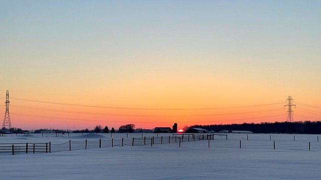 Sunsets and Snowscapes #58