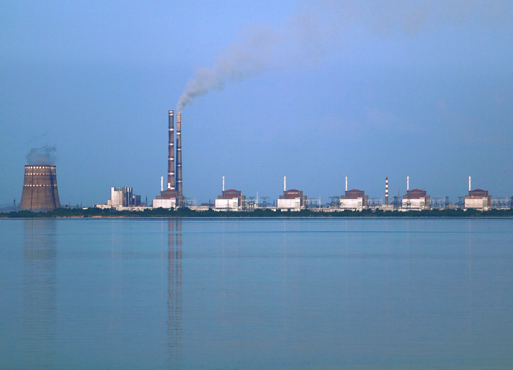 札波羅熱核電廠（Zaporizhzhia Nuclear Power Station）。圖片來源：Ralf1969（CC BY-SA 3.0）