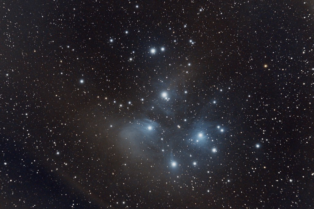 Image of M45 - The Pleiades Star Cluster