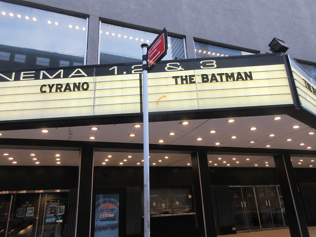 2022 The Batman Marquee Cinema 123 theater 5777