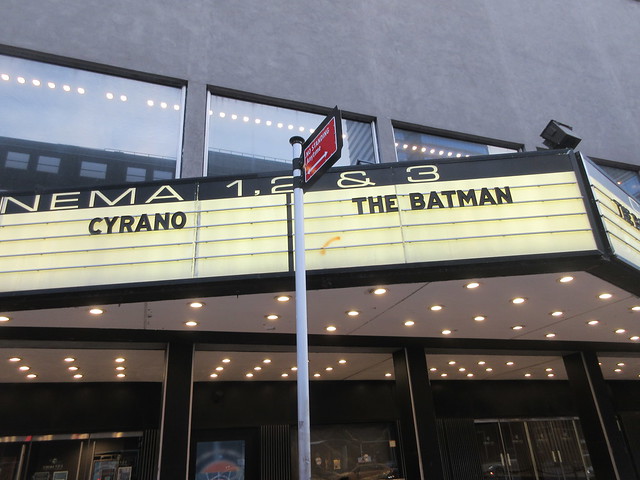 2022 The Batman Marquee Cinema 123 theater 5776