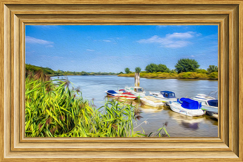 River in painting | by Jan 1147