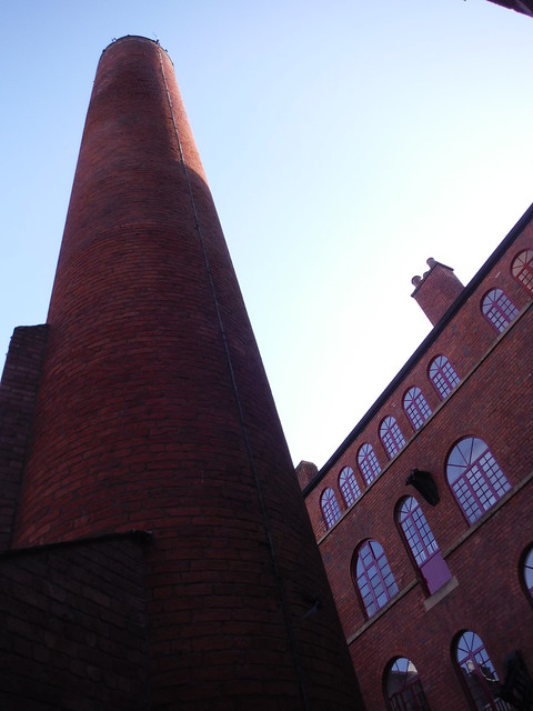 Butcher Works, Arundel Street: chimney SWC City Walk 6 - City of Sheffield