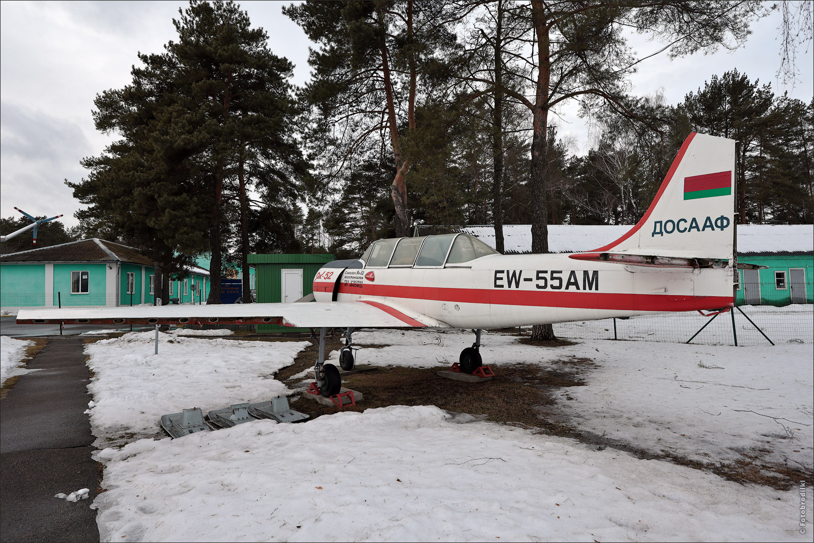 Як-52, Боровая, Беларусь
