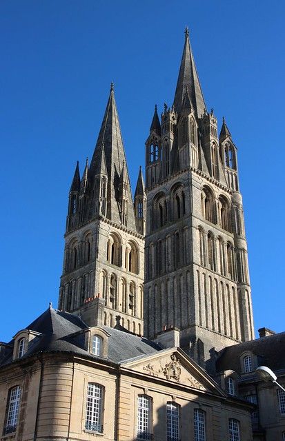 Caen - Les tours de Saint-Etienne
